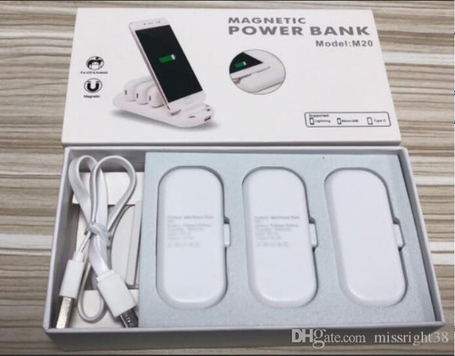 מטען נייד מגנט 8000mAh