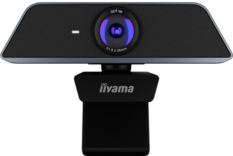 מצלמת רשת מבית אייאמה Iiyama 4K UHD 120° w/Mic Webcam