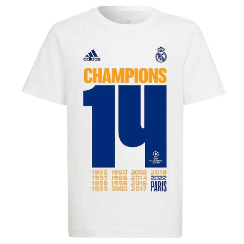 חולצת T ריאל מדריד - 14 אליפויות אירופה