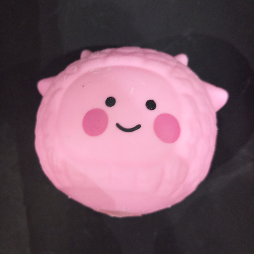 סקווישי בצורת כבש חמוד נמעך להפגת מתחים  - Squishy lamb  PE1034