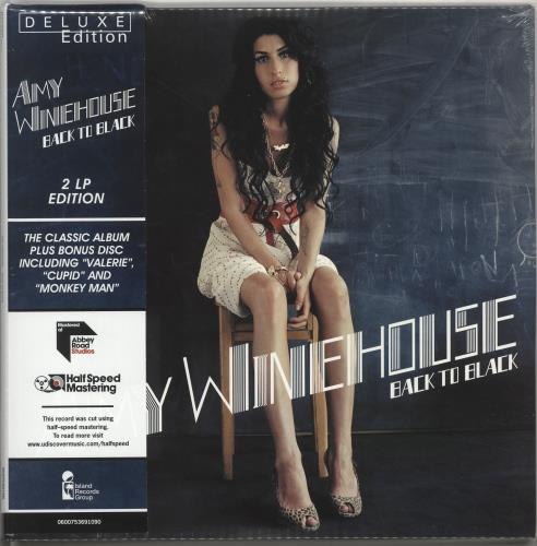 AMY WINEHOUSE/BACK TO BLACK 2 LP DELUXE EDITION