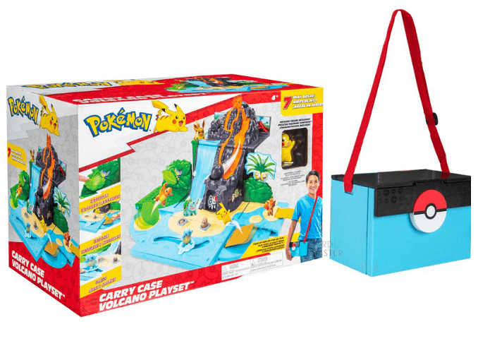 POKEMON VOLCANO CARRY CASE PLAYSET 