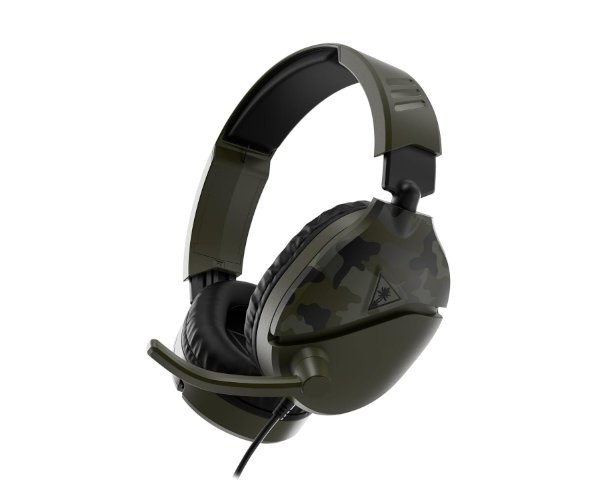 אוזניות Turtle Beach Recon 70 Greem Camo 40mm Speakers With Mic
