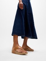 כפכף לולו טו פוסט חום טאן פיטפלופ FITFLOP