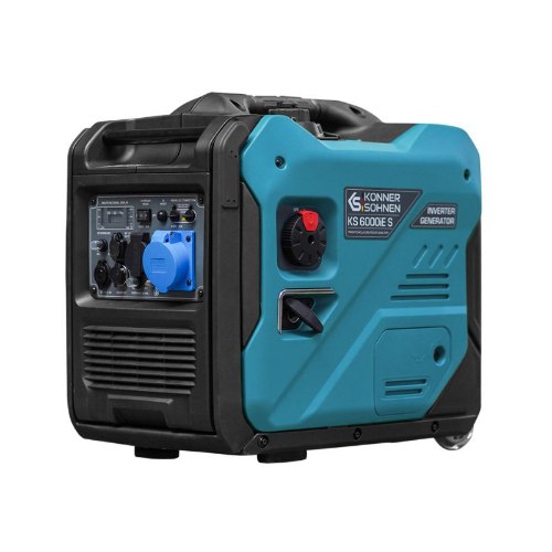 גנרטור מושתק אינוורטר מנוע בנזין 5500W חד פאזי מבית K&S BASIC גרמניה