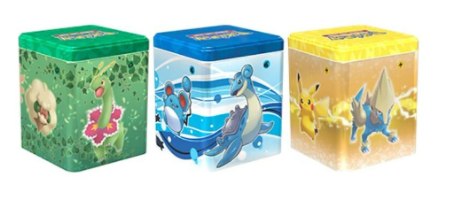 מארז טין מתכת Pokémon TCG Stacking Tin W22