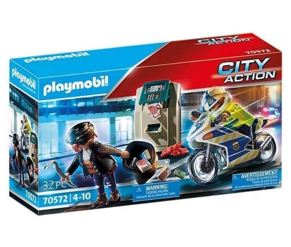 Playmobil - פליימוביל - מרדף משטרתי - דגם 70572