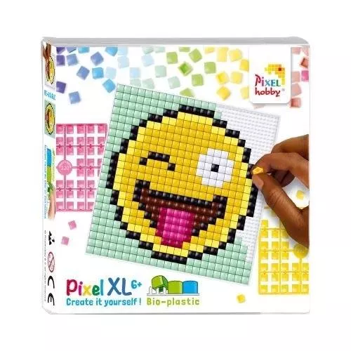סמיילי - תבנית 12/12 ס"מ | פיקסל הובי XL