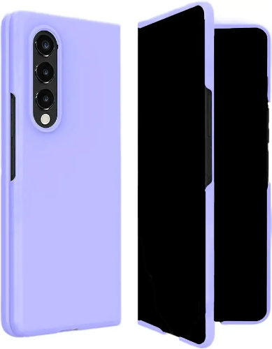 כיסוי קטיפה ל- Samsung Z Fold 5 סגול