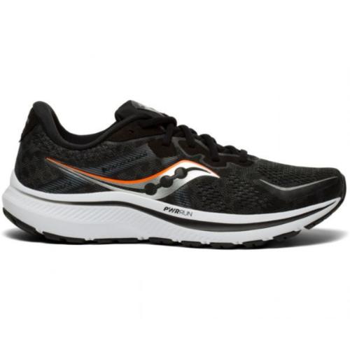SAUCONY | סאקוני - SAUCONY OMNI 20 WIDE סאקוני אומני 20 צבע שחור כתום | גברים