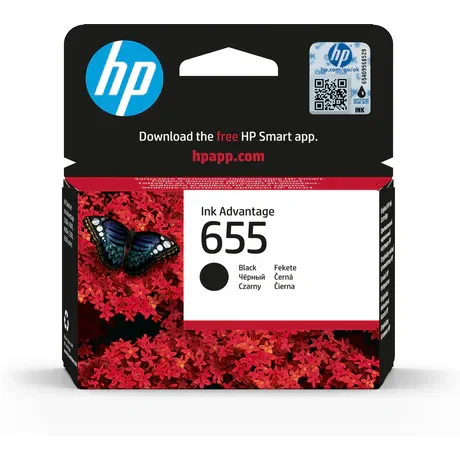 ראש דיו שחור מקורי HP 655