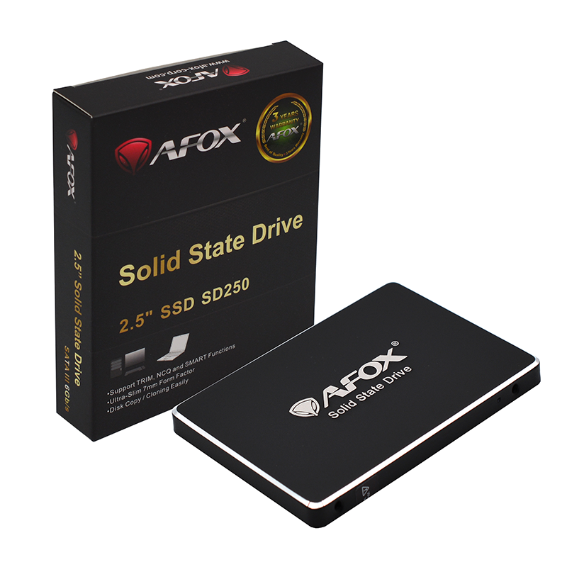 כונן SSD AFOX SD250 1TB SATA III 2.5 אינץ' 3D NAND