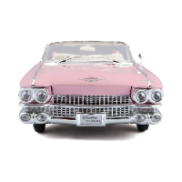 דגם מכונית קאדילק ורוד - Maisto 1959 Cadillac Eldorado Biarritz 1:18