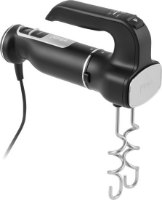בלנדר ידני 3 ב-1 Ninja CI100EU 850W – מיקסר ידני שחור עם שני מקצפים ממתכת מוצג על רקע לבן
