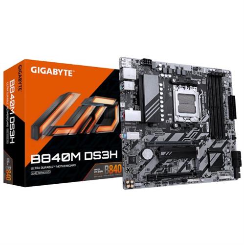 לוח אם Gigabyte B840M DS3H for AMD AM5 DDR5 HDMI DP
