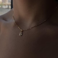שרשרת ילדה| ציפוי זהב