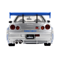 ג'אדה מהיר ועצבני - ניסאן ג'י טי אר - 1:24 (Jada Toys Fast & Furious Brian’s Nissan GT-R (BNR35