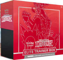 Pokemon TCG: Battle Styles SWSH05 Elite Trainer Box קלפי פוקימון TCG מקוריים מארז אדום אליט טריינר