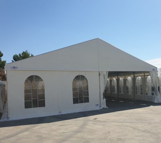 אוהל אחסנה במידה 10X15 אלומיניום