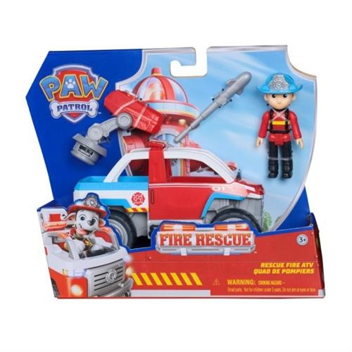 מפרץ ההרפתקאות - רכב בסיסי ריידר חילוץ אש - Paw Patrol Fire Rescue Ryder Vehicle 5475R