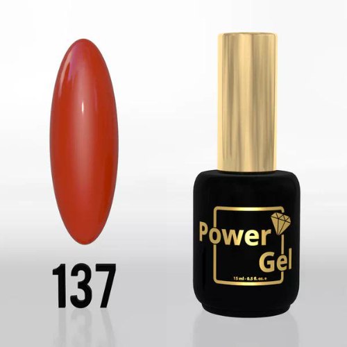 לק ג'ל 137 פאוור ג'ל POWER GEL