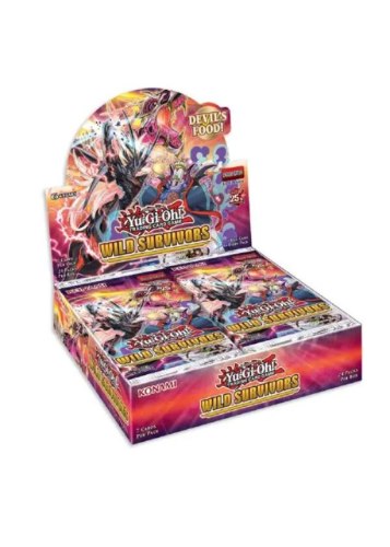 קלפי יו-גי-הו בוסטר בוקס Yu-Gi-Oh! Wild Survivors Booster Box