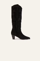 High casey boots black