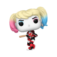 פופ הארלי קווין חובטת עם מחבט בייסבול - POP HARLEY QUINN 451