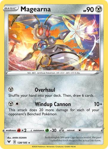 קלף בודד single פוקימון - magearna - Vivid Voltage - 128/185