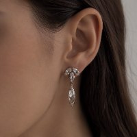 עגילי לידור| עגילי סברובסקי נופלים