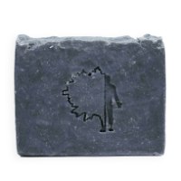 סבון טבעי פחם פעיל ושמן המפ (True Soap) בעבודת יד - לעור שומני ובעייתי