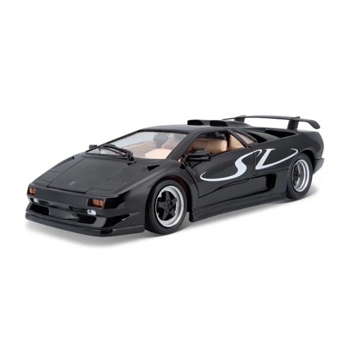 מאיסטו - דגם למבורגיני דיאבלו שחורה  - 1:18 Maisto LAMBORGHINI DIABLO SV BLACK