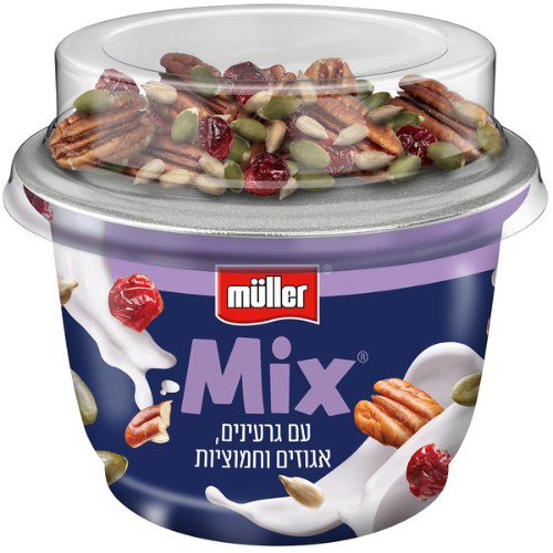 מולר מיקס תערובת פקאן וגרעינים