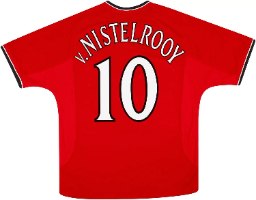 חולצת רטרו מנצ'סטר יונייטד 2000/02 - V.Nistelrooy #10