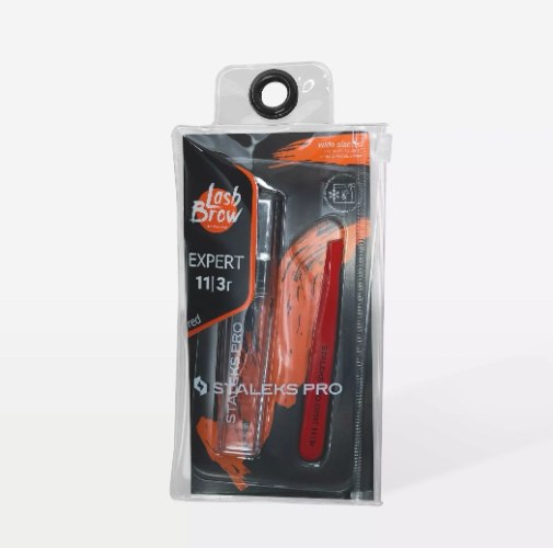 פינצטה לגבות אדומה EXPERT 11 TYPE 3r (רחבה ומשופעת)