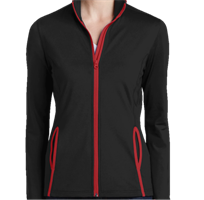 Sport‑Teck Women's Sport Stretch Full Zip Jacket