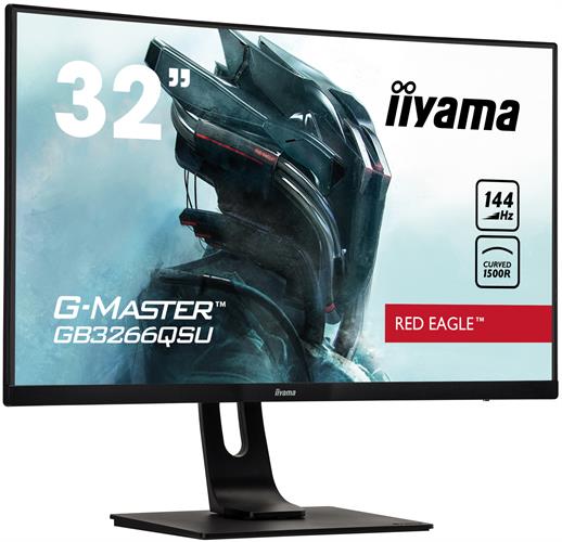 מסך מחשב קעור לגיימינג IIYAMA 31.5" G-Master VA WQHD 144Hz 1ms 1800R