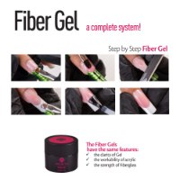 ג'ל בנייה פייבר ורוד - Magnetic Sculpting Fiber Gel Pink