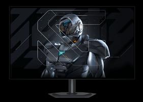 מסך Gigabyte MO27Q28GR OLED Gaming Monitor 2K 280Hz 0.03Ms G-Sync