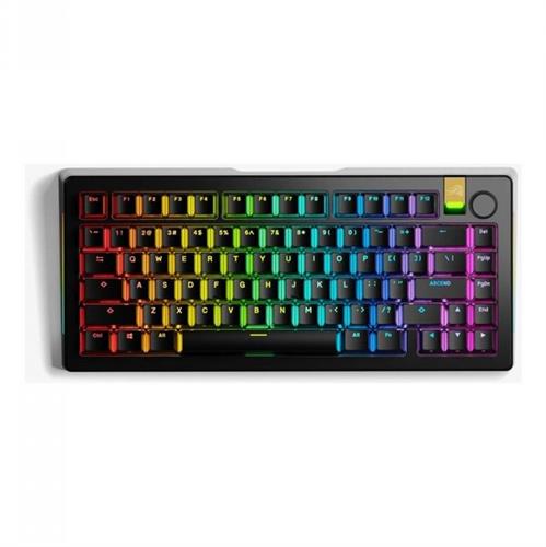 מקלדת מכאנית אלחוטית Glorious GMMK 3 PRO HE 75% Prebuilt Wireless שחור