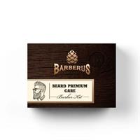 ברברוס מארז פרימיום לטיפול עיצוב וטיפוח הזקן - Barberus Premium Beard Kit