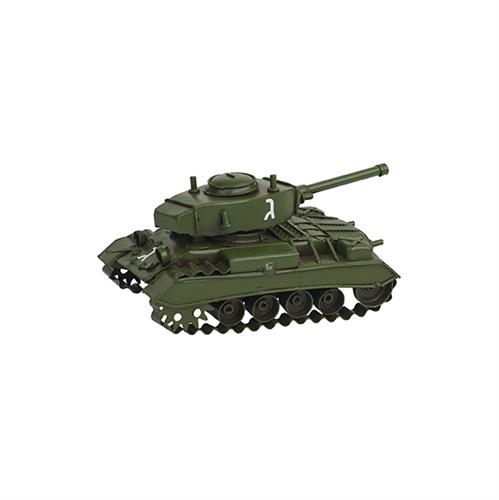 טנק עתיק מתכת ירוק 16סמ 5226