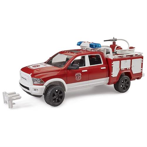 ג'יפ RAM 2500 רכב כבאית עם סירנה - Bruder 02544 RAM 2509