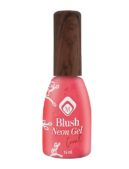 ג'ל בסיס צבעוני BLUSH NEON CORAL