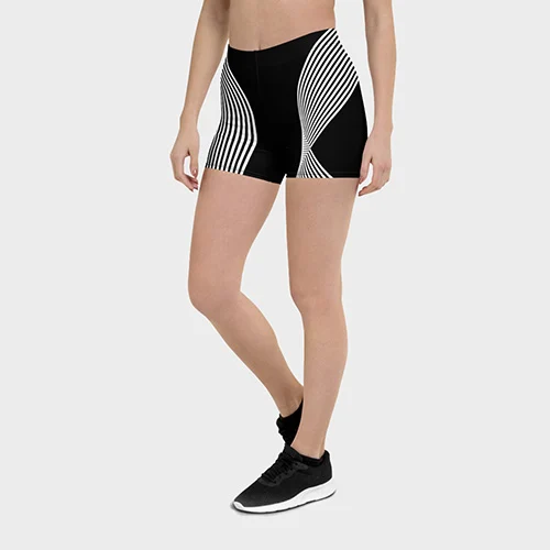 טייטס קצרים גלי XS-3XL