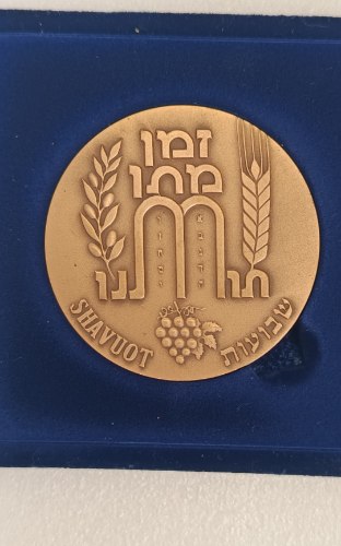 שבועות- שנת 1993, מדליה ברונזה, 59 מ"מ, החברה הממשלתית למדליות ולמטבעות