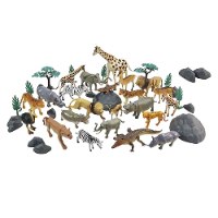 טלבר פופ - חיות ג'ונגל במארז קופסה גדולה 45 יחידות