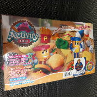ערכת בצק פלסטלינה סט אותיות ACTIVITY 9289 - AB