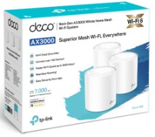 ראוטר אלחוטי TP-Link AX3000 Whole Home Mesh Wi-Fi System Deco X60 - שלוש יחידות