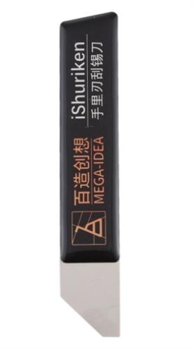פלח מתכת iShuriken בעובי 0.2MM לפתיחת סלולריים - להב אלכסונית